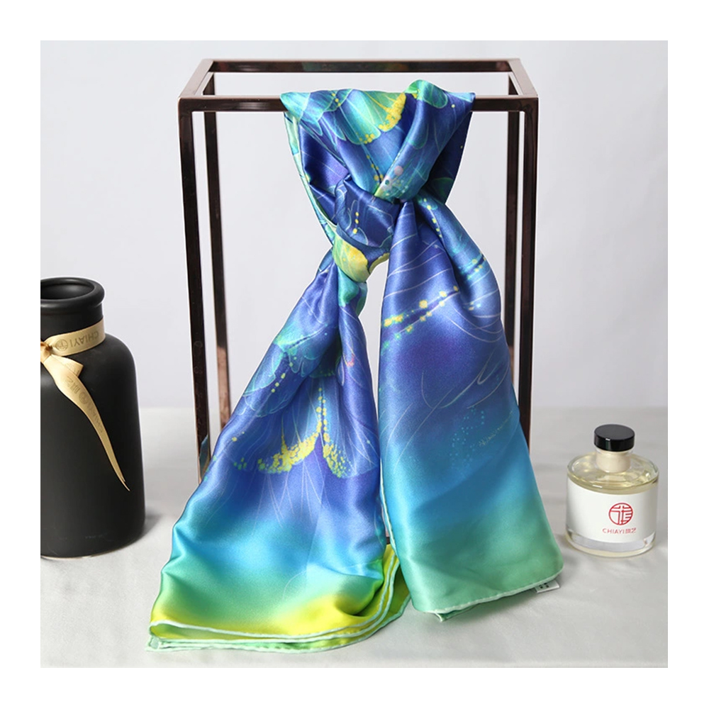 Luxury Design Head Hair Silk Scarf Luxury Design Head Hair Silk Scarf