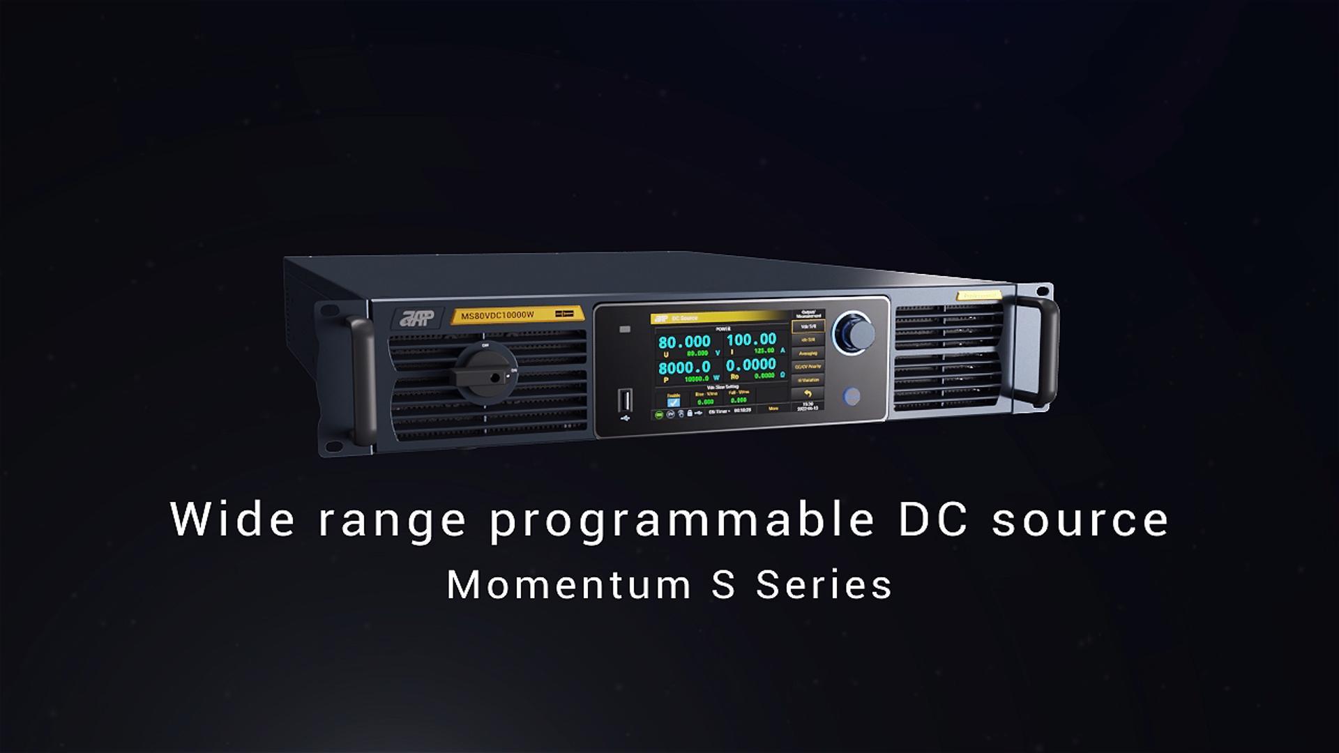 Programmierbares Weitbereichs-DC-Netzteil der Momentum S-Serie