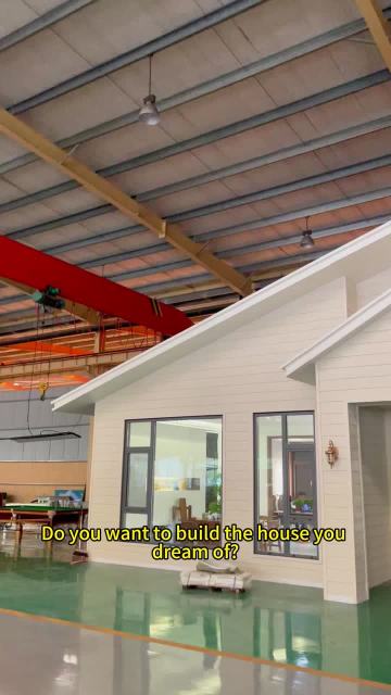 Light steel structure villa