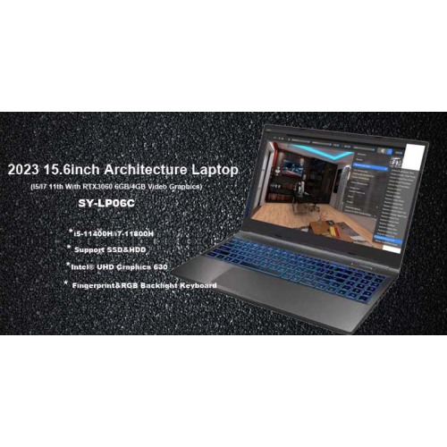 2023 15.6inch i7 16GB Laptop γραφικών 4GB με RTX3060