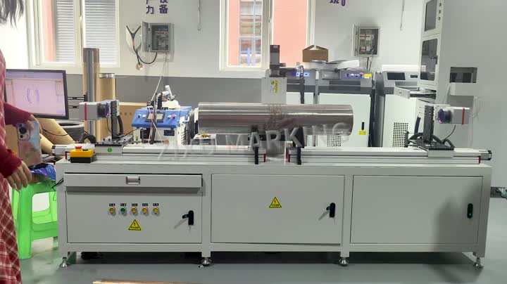 Máquina de marcação a laser para placas de impressão