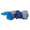 G01E Industrial Plug to UK British Adaptor Socket1
