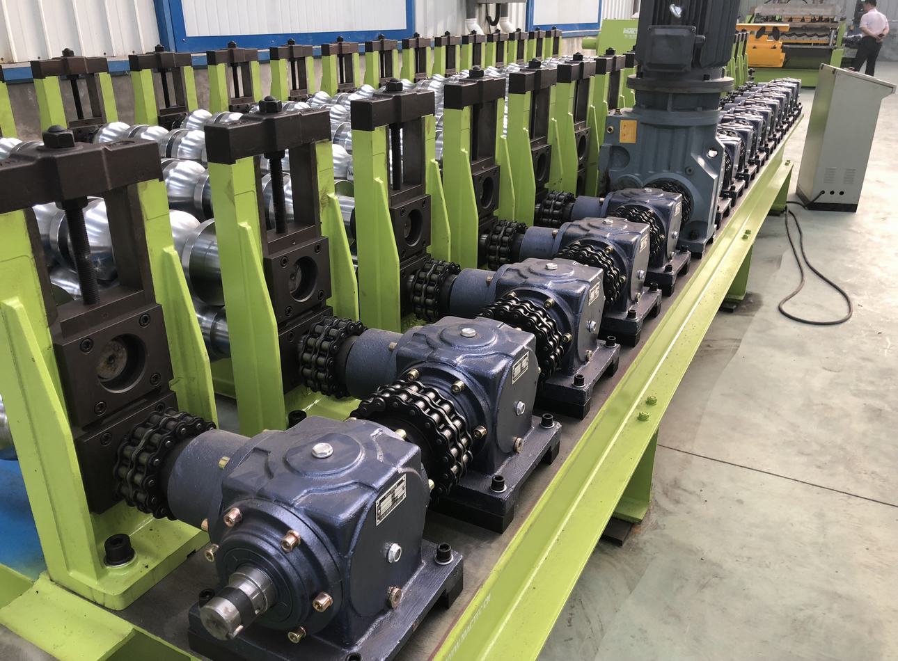 high speed glazed roll forming machine