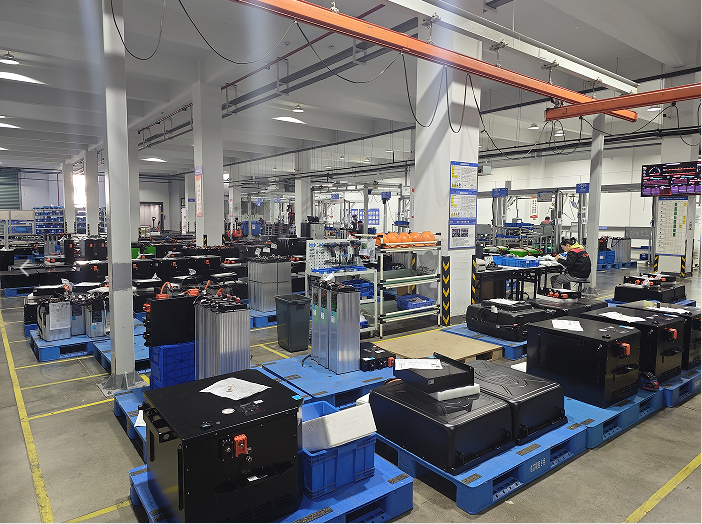 Lithium battery pack workshop