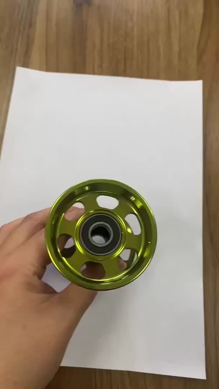 Cubo de liga de alumínio para cadeira de rodas resistente a arranhões