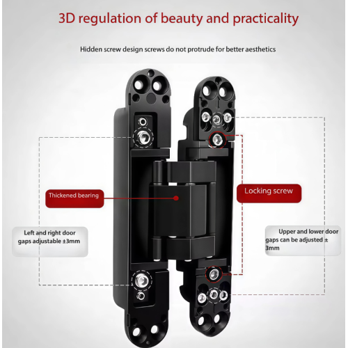 Redefinindo o hardware da porta: a engenharia por trás das dobradiças ocultas ajustáveis ​​em 3D