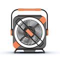 Bruchless Circular Fans: Turbo Outdoor Fan with LED Light, Battery & USB for Camping1