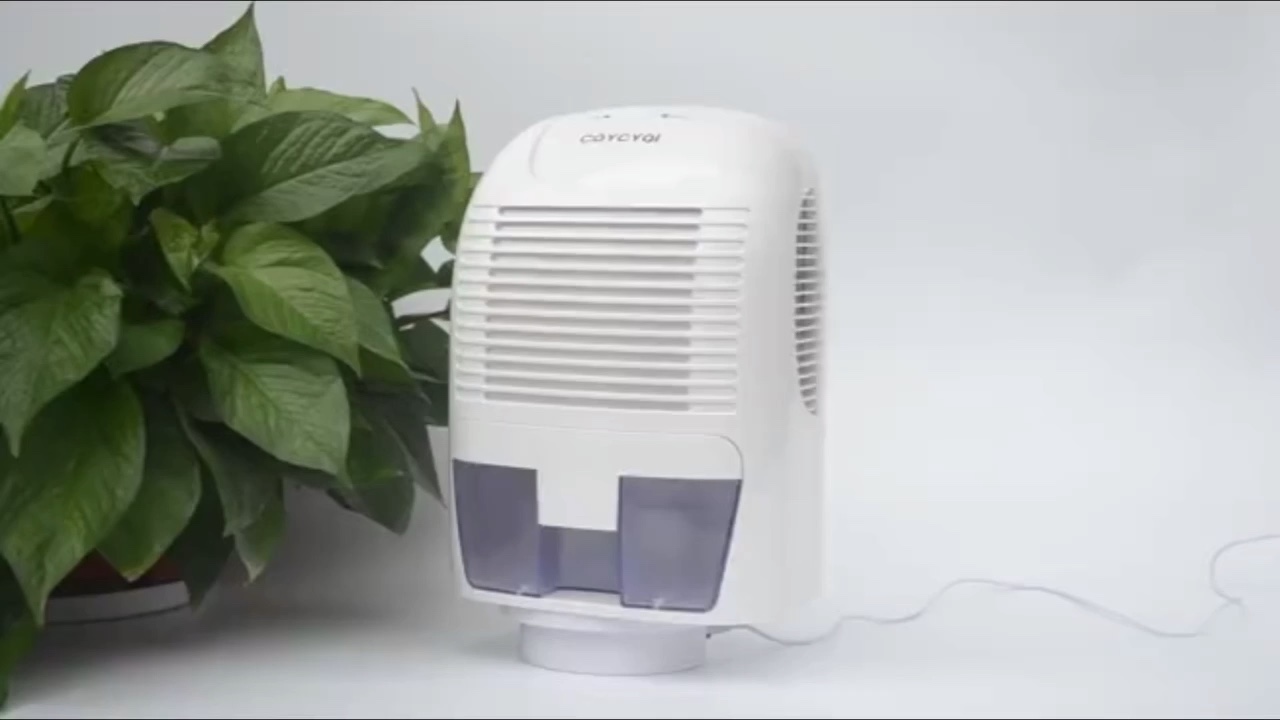 12V68W 1L Mini DeHumidifier Air Máy sấy di động Máy hút ẩm nhỏ với đèn LED1