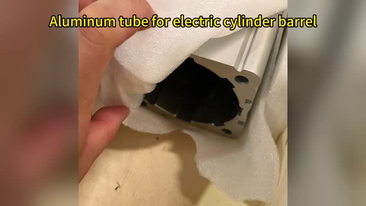 Tubo de aluminio para barril de cilindro eléctrico