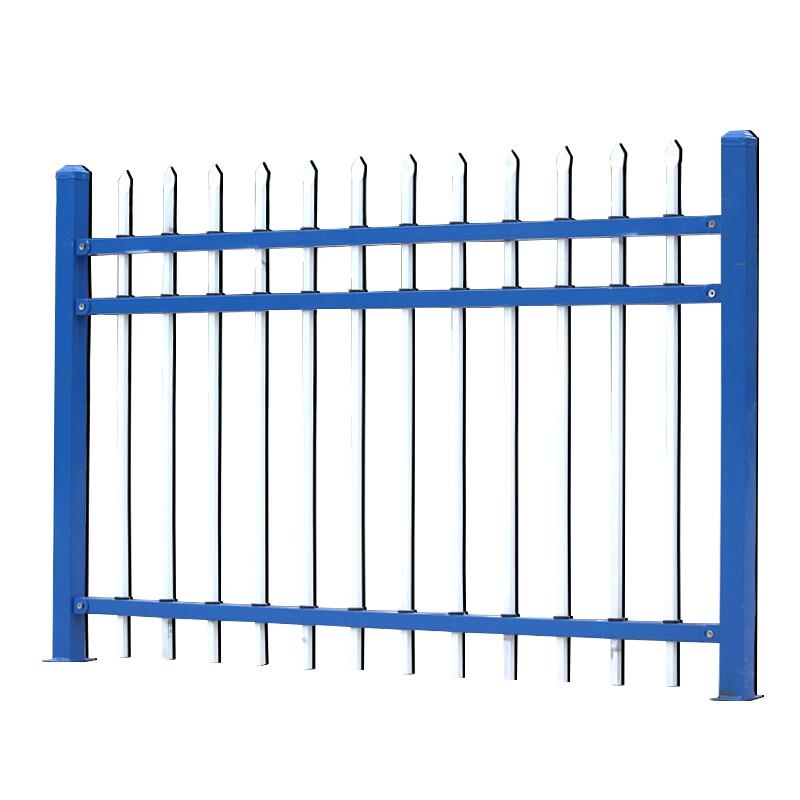 Hign Quality China Großhandel galvanisierte Stahlstreikpostenzaun PVC beschichtetes Stahlzaun neu entwickeltes Zinkstahlzaun1