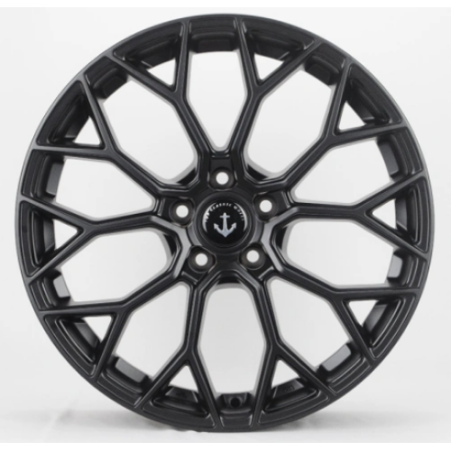 "Höj din resa med Matt Black Passenger Wheels"