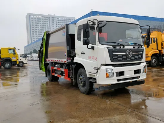 Lori Tolak Mampatan Dongfeng 4X2 12cbm Ketibaan Baharu1