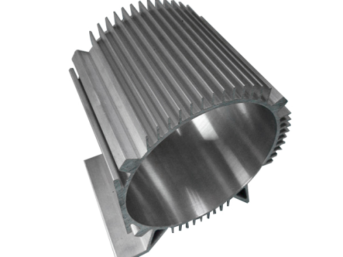 What process is used to extrude aluminum profiles ?