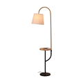 Nordic Living Floor Lamp Gold Stand Bedside Light Luxury Modern Iron Dining Room Lamp1