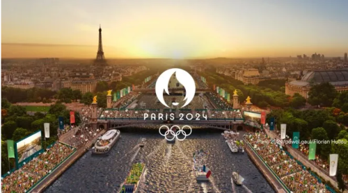 Tai Hing cổ vũ cho phái đoàn thể thao Trung Quốc tại Thế vận hội Paris 2024
