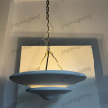 Modern Luxury Art Deco High-density Resin LED Pendant Light - FIORI Bedroom Lamp1