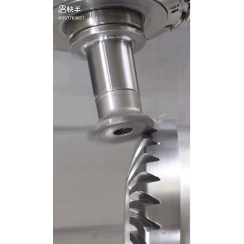 Gear milling by 5 axis machine center