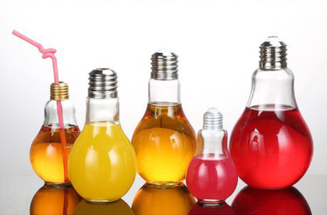 light bulb glass bottle