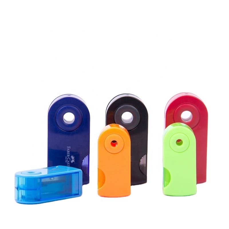 New arrival FABER 1PC Push Pull Single Hole Pencil Sharpener for Multifunction School & Office stationery1