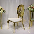 Gold Luxury Banquet Event Wedding Stackable Dining Chairs1