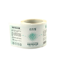 round box bottle label sticker custom print die cut high-grade products' label fast production1