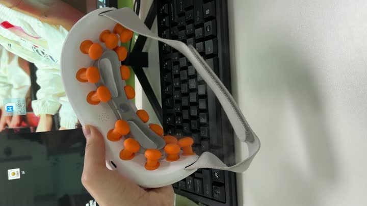 13,8 mm de placa do atomizador para máscara para os olhos a vapor