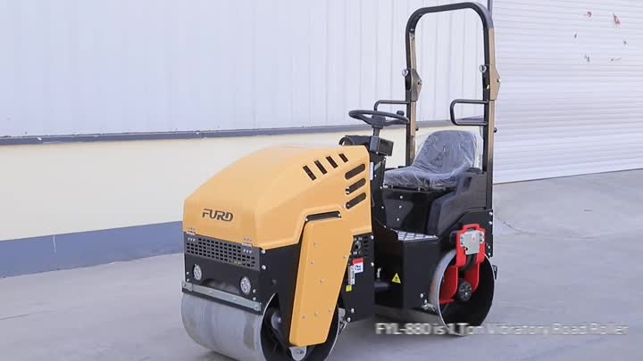 Rodillo compactador FYL-880 de 1 tonelada