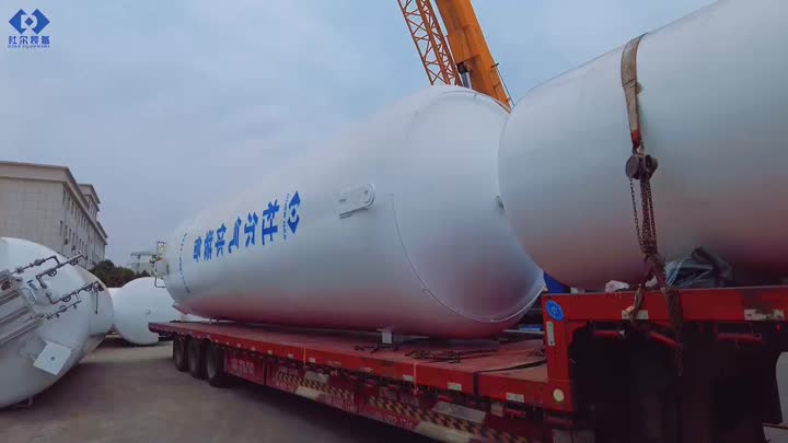 LNG/LOX/LN2/LCO2 için Kriyojenik Depolama Tankı