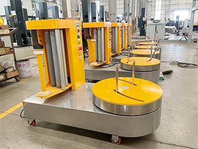 Airport Luggage Wrapping Machine for Protective Luggage Packaging Solutions