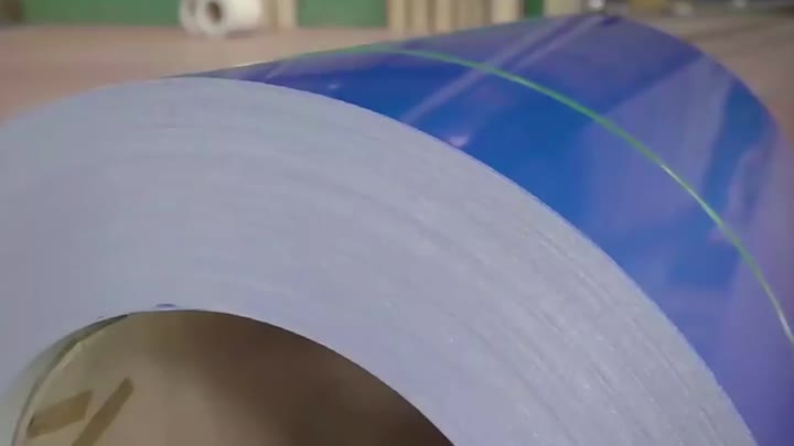 Color coating roll