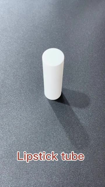 White Magnetic Lipstick Tube