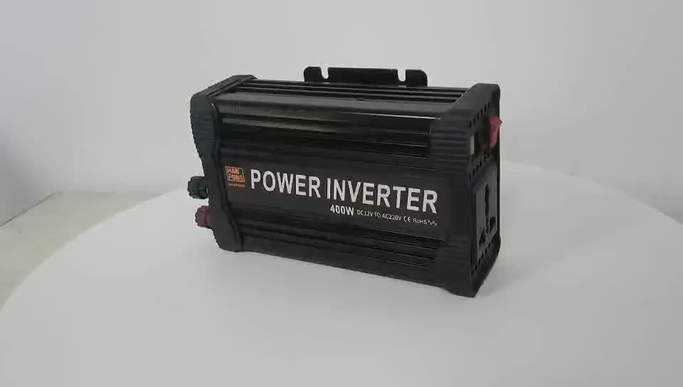 China fournisseur Hot Vente 400W CAROTER CAR 12V DC à 220 AC Modified Sine Wave Power Inverter1