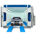 CE Approved Auto Spray Booth with Gas Heating1