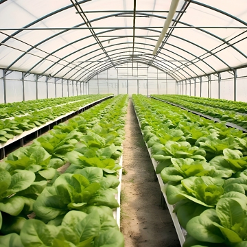 Single Greenhouse for Vegetable Planting 