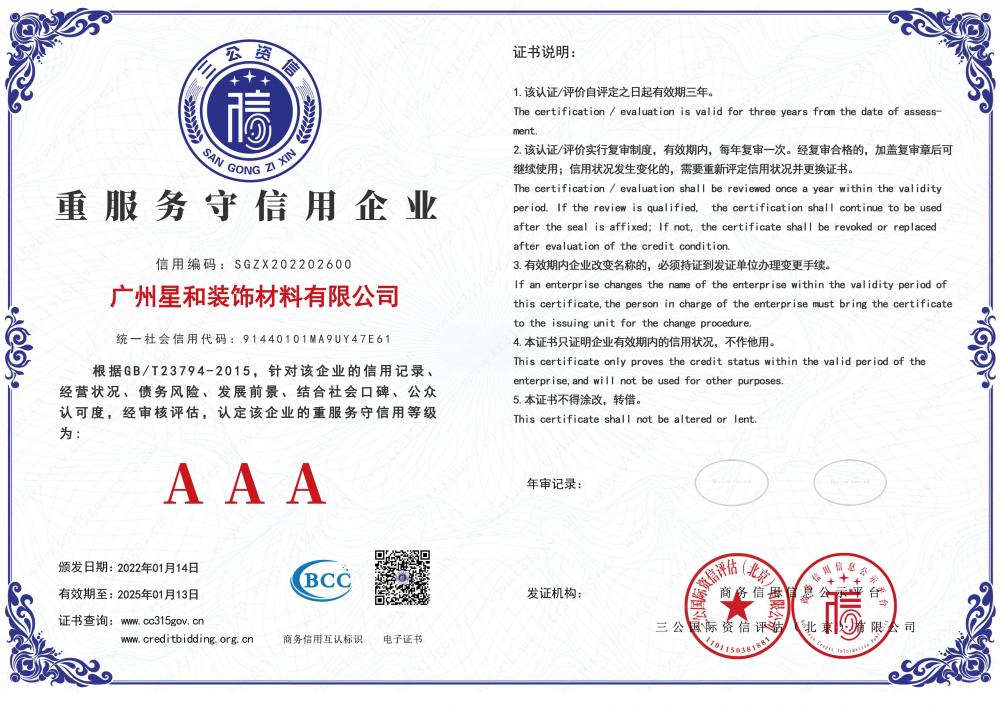 certificates