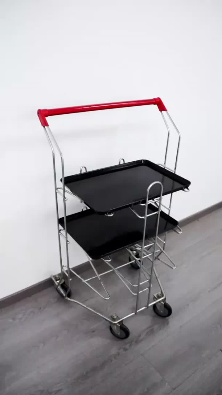 Dining Trolley for Self-service Meal Delivery