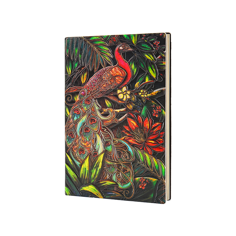 Embossed Leather Notebook