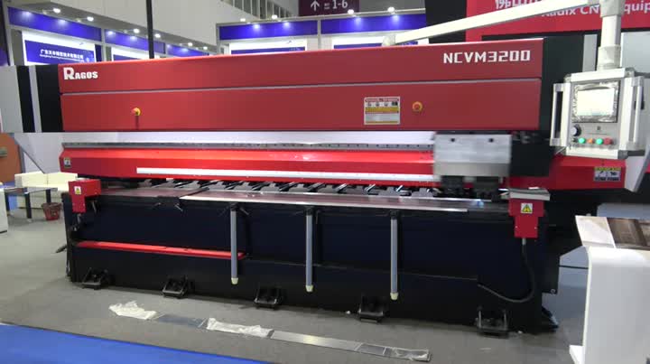 NCVM3200 CNC Grooving Slotting Machine Sheet Metal