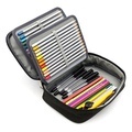 Super Large Capacity Ziplock Colored Pen Bag with 72 Water Solute Core Pencils1