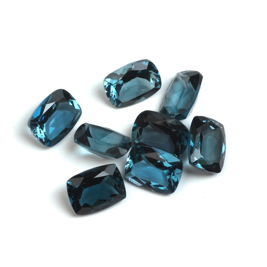 Blue Topaz Rose Cutting