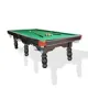Masif ahşap snooker fransa havuz masası siyah yeşil
