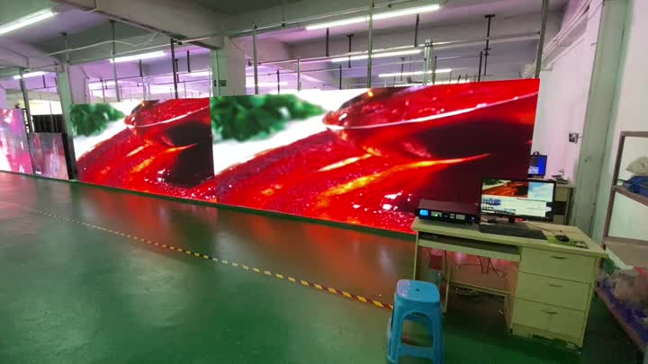P5 Màn hình LED tủ sắt trong nhà