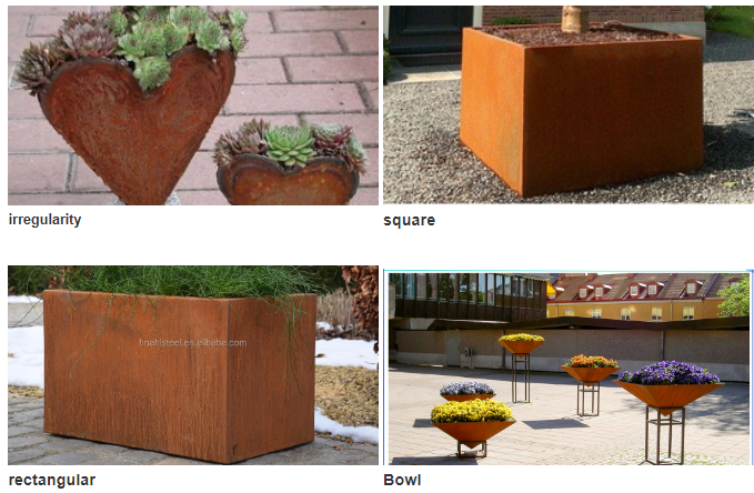 large outdoor planter boxes