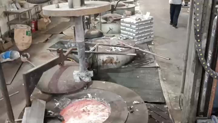 Aluminum water treatment - hydrogen removal