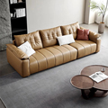 Modern Italian Living Room Sofa with Simple Cat Scraping Technology Cloth Fabric1