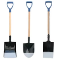 China Factory Direct Agricultural Tools Carbon Steel Garden Shovel Round Spade with Handle1