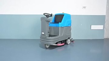 Floor scrubber video