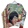 Plus Size Men's Hip Hop Streetwear Woven Tapestry Hoodie Pullover Sweater1