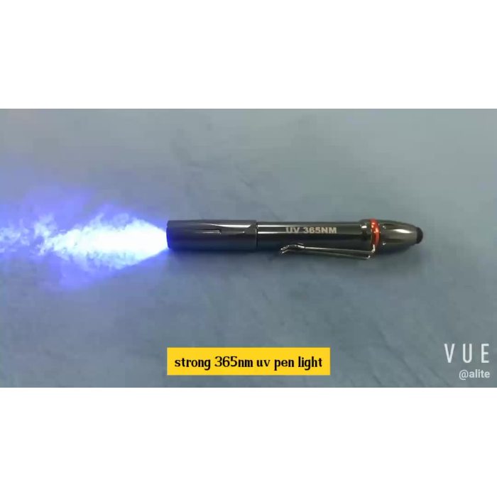 uv led glue curing penlight 3w high power ultraviolet 395nm 365nm pen flashlight1