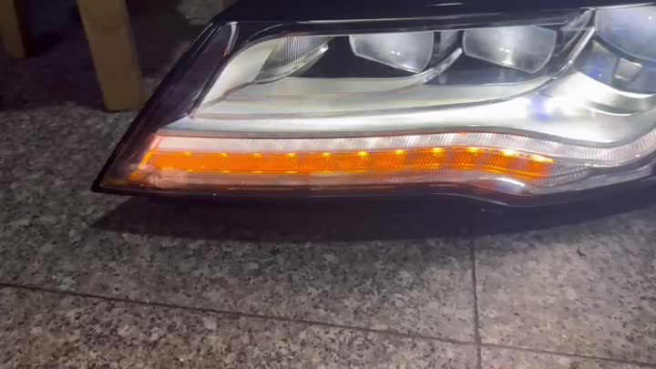 Audi A7 headlights